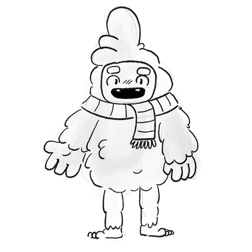 Снежный чел